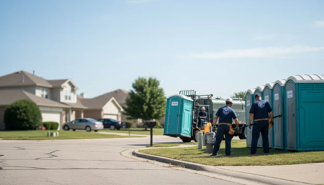 Porta Potty Rental in Roland, OK near me
